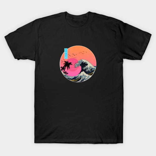 Big Wave T-Shirt by Lolebomb